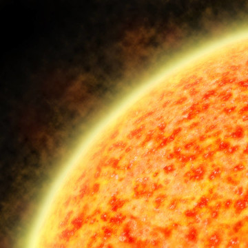 太陽光照射太陽風(fēng)的圖解