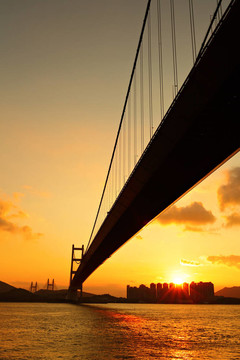 日落青馬大橋