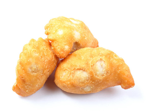 中國(guó)新年的傳統(tǒng)食品；油角；Oil Cape