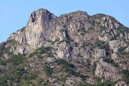 獅子山；香港精神的象征