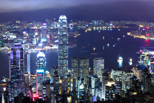 香港的夜晚
