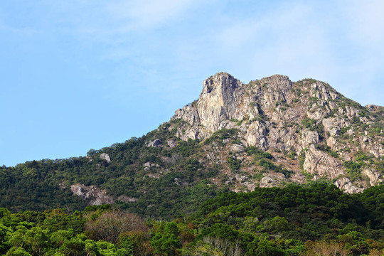 獅子；獅子山在香港；香港的一個(gè)精神的象征
