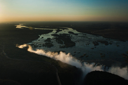 來自空中的Victoria Falls