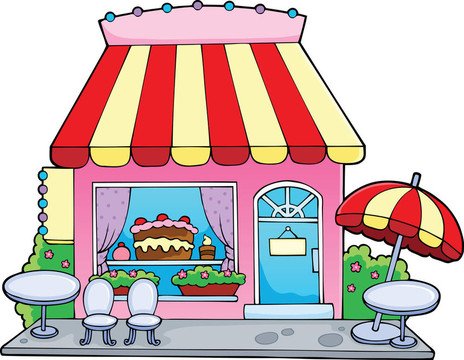 卡通糖果店