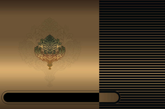 用金色的背景