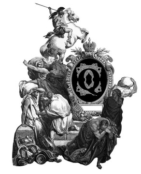 字母q.