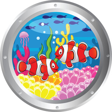 小丑魚(yú)卡通分流FR