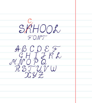 格式手繪字體