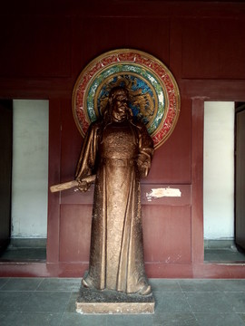 洪秀全雕塑