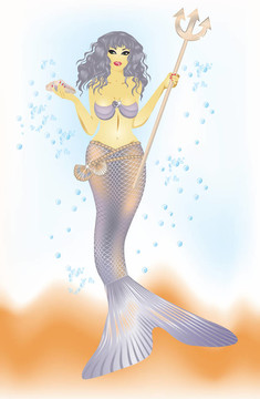 美麗美人魚