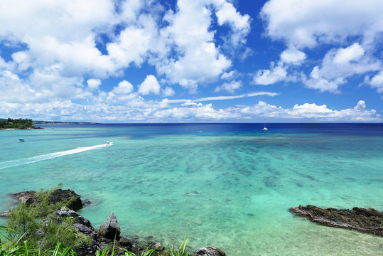 夏天的海灘
