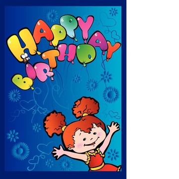 生日快樂。