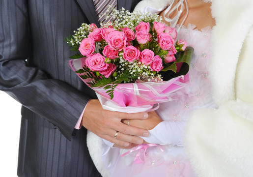 帶著花束結(jié)婚