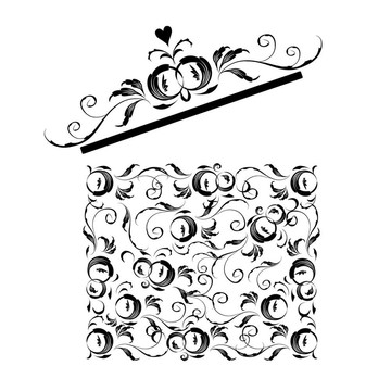 開放式禮盒；花藝設(shè)計