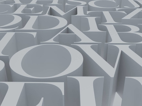 3d字母