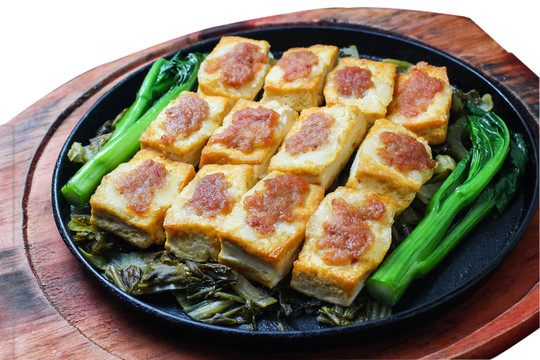 鐵板豆腐
