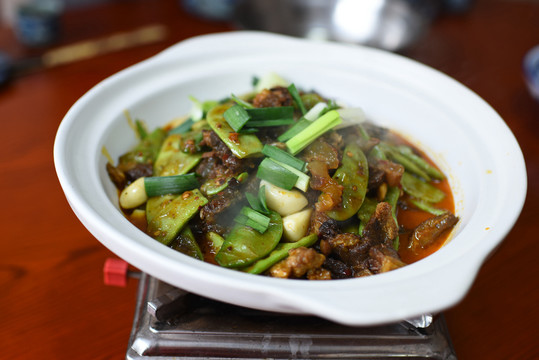 牛肉燉扁豆