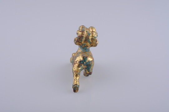漢代 鎏金羊