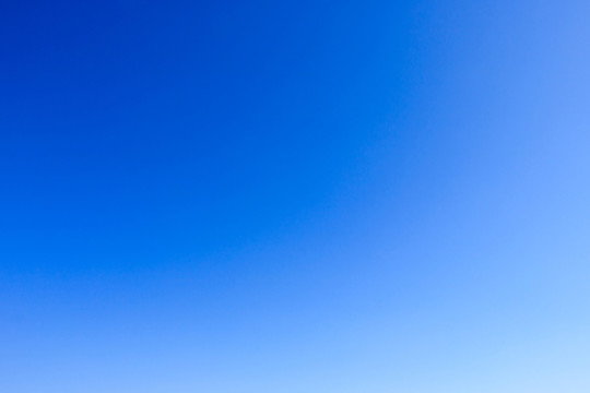 純藍(lán)色天空 干凈 背景 藍(lán)色