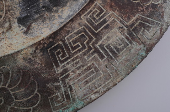 銅銹紋理 青銅器 回字紋