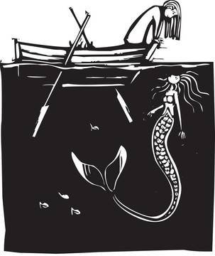女孩和美人魚
