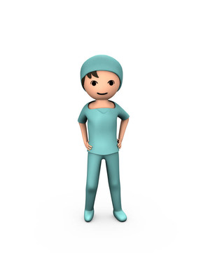 3D人年輕醫(yī)生