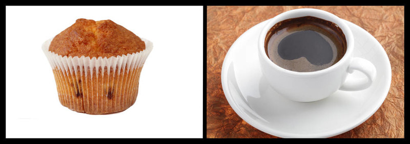 咖啡和Cupcake