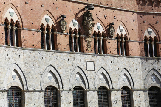 立面Palazzo Pubblico錫耶納