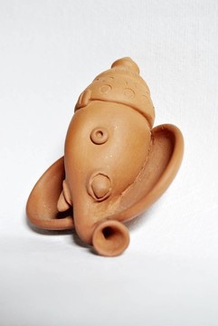 Lord Ganesha特寫；浦那；馬哈拉施特拉；印度
