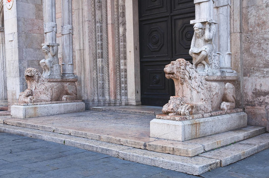 圣喬治大教堂。Ferrara。Emilia Romagna。意大利.