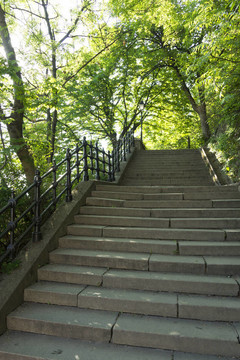 布達佩斯公園樓梯