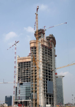 摩天大樓的建造
