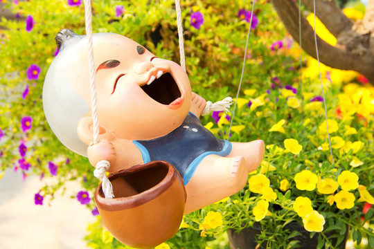 孩子的灰泥