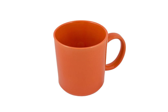 紅色的茶杯