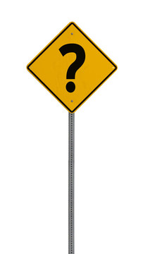 的問題嗎？黃色道路警告標(biāo)志