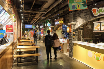 武漢光谷廣場 歐洲城 餐飲街