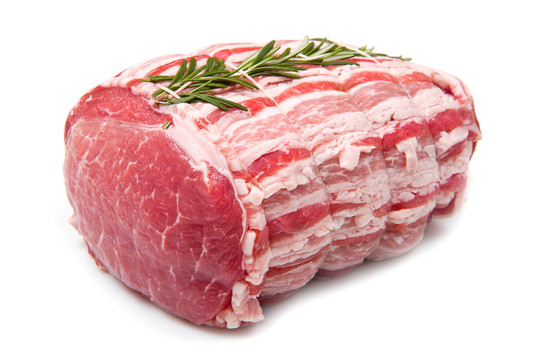 隔離生烤牛肉