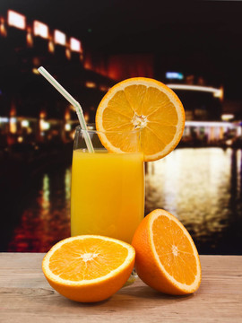 橙汁杯