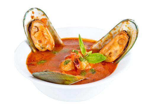 美味地中海海鮮湯