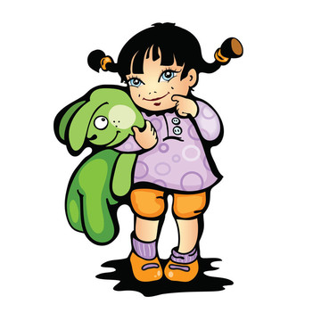 綠兔女孩