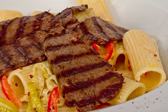 空心面與牛肉醬
