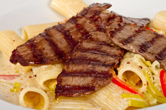 空心面與牛肉醬