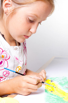 小孩子畫畫