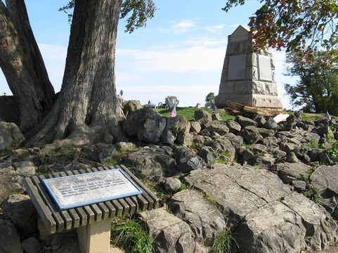 在gettysburg的角度