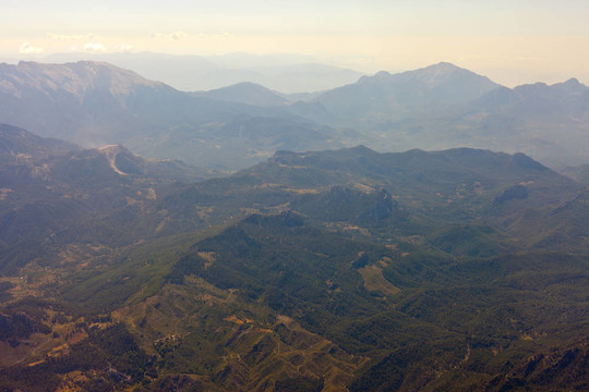 飛機(jī)山景