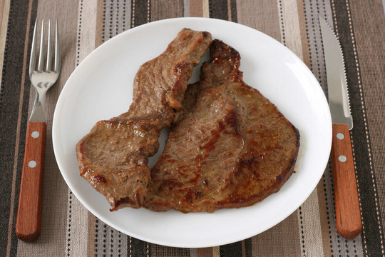 煎牛肉片