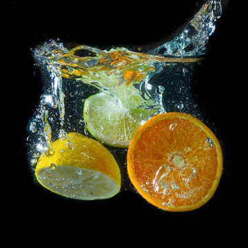 水果飛濺