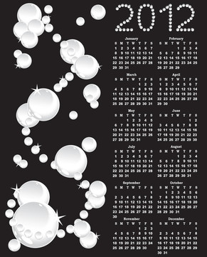 日歷2012