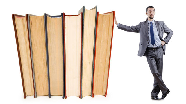 商人與白色書籍