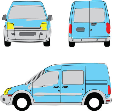 送貨車藝術(shù)色彩